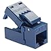 Platinum Tools 706BL-1 EZ-SnapJack Cat6, Blue