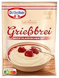 Dr. Oetker Süße Mahlzeit Grießbrei nach klassischer Art, 16er Pack Dessert-Pulver für klassischen Grießbrei, alsHauptmahlzeit oder als süßer Snack zwischendurch, 16 x 92g