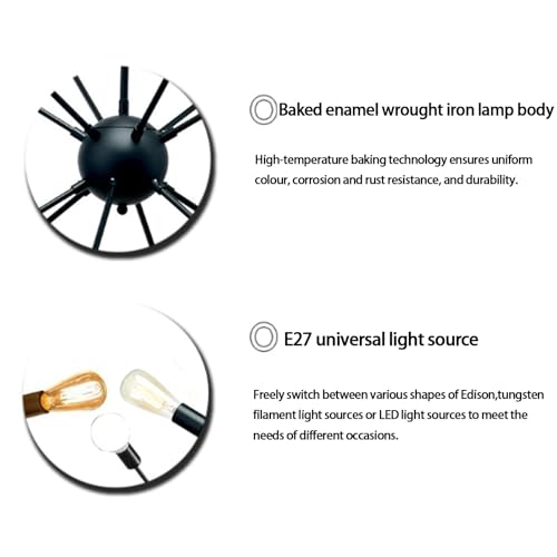 Plafonnier industriel E27 pour illuminer efficacement une pièce sombre