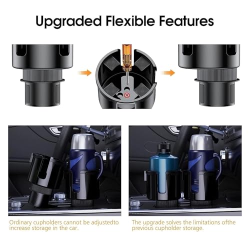 Porte-gobelet universel pour voiture extensible pour fixer smartphone - 6