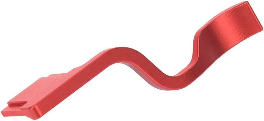 Fabater Aluminum Alloy Hot Shoe Thumb Handle for A7M2 M3 A7R2 R3 A9 (Red) image 2