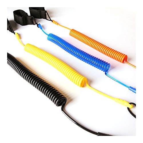 Longboard Surfing Accessories Surfboard Fin Box Windsurfing Surfboard Paddle Board Foot Rope Elastic Surfing Coiled Paddle Board Ankle Foot Leg Leash Rope Surfboard Accessories Surfboard single fin bo
