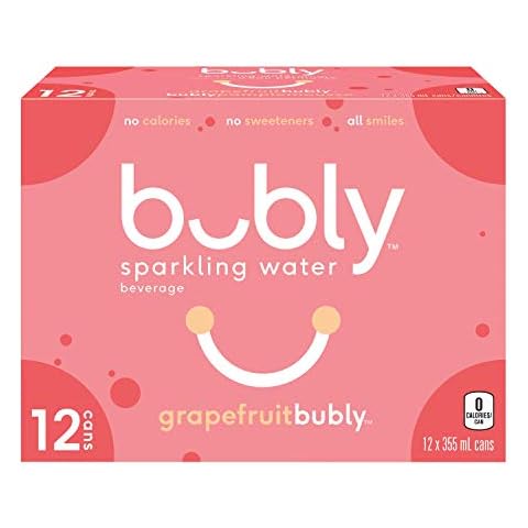 Bubly Sparkling Water Grapefruit 12x355ml Cover