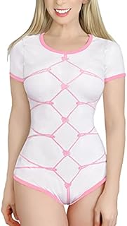 LittleForBig Cotton Romper Onesie Pajamas Bodysuit - Tied Cutie White