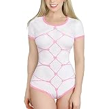LittleForBig Baumwolle Strampler Onesie Pyjamas Bodysuit –Gebundene Cutie Rosa S