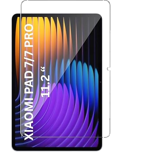 Image of Tempered Glass Full Screen Protector Compatible With Xiaomi Mi Pad 7 /8 / 7 Pro / 8 Pro /Poco Pad X1 | 9H Hardness | Scratch Resistant | Pack Of 1