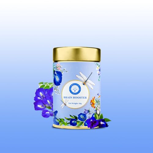 Image of Himalayan Firefly Combo Blue Pea And Saffron Tea | Organic Herbal Caffeine Free Floral Blend | Whole Dried Flowers Mix For Daily Beverage | Natural Wellness Infusion | Pack Of 2-100g