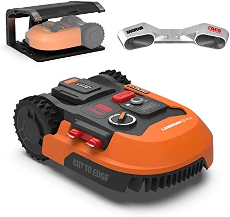 WORX - PACK LANDROID - 500m² - Tondeuse Robot connectée sans fil ...