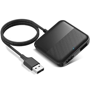 OTTOCAST CarPlay Car TV Mate auto-tv-converter, geschikt voor tv-sticks, set-topboxen, HDMI multimedia-converter voor auto’s met CarPlay
