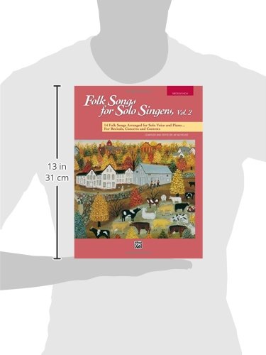 Folk Songs for Solo Singers, Vol 2: 14 Folk Songs Arranged for Solo Voice and Piano for Recitals, Concerts, and Contests (Medium High Voice) - Image 6