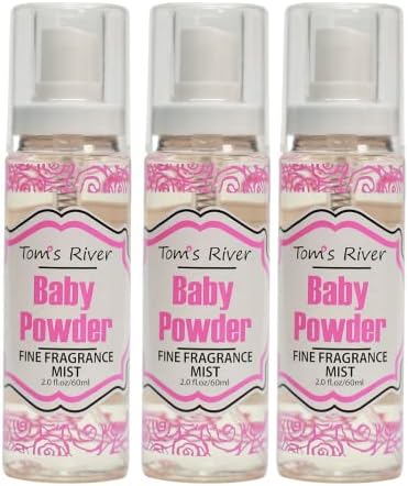 Infinix Baby Fresh Powder Fine Fragrance Mist, 2 fl oz, Pack of 3, Body Spray for Women, Gentle and Long Lasting Perfume for Men & Women, for Daily Use, Summer Ready