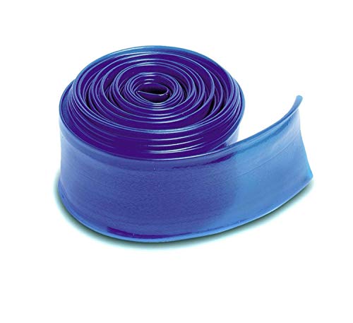Pool Central - 25ft x 2in Transparent Blue Swimming Pool Filter Backwash Hose