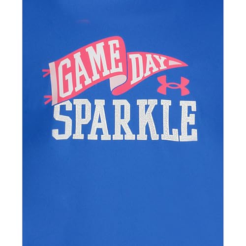 Image of Under Armour Girl's 2-piece Short Sleeve Tee and Leggings Set, Soft & Comfortable