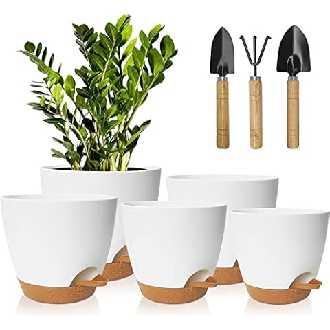 Pots de Fleurs Auto-Arrosants Idealife Cover