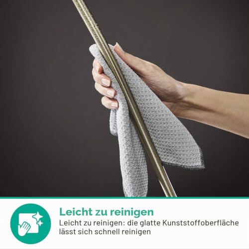hansgrohe Isiflex - universal Duschschlauch 1,60m, mit Verdrehschutz, flexibler Brauseschlauch mit Knickschutz, inkl. Dichtungsringe… – Ansicht 6