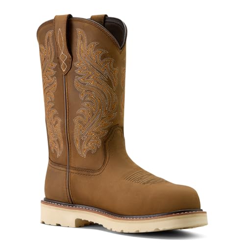 ARIAT mens Activator Argo Waterproof Round Toe Composite Toe Work Boot3