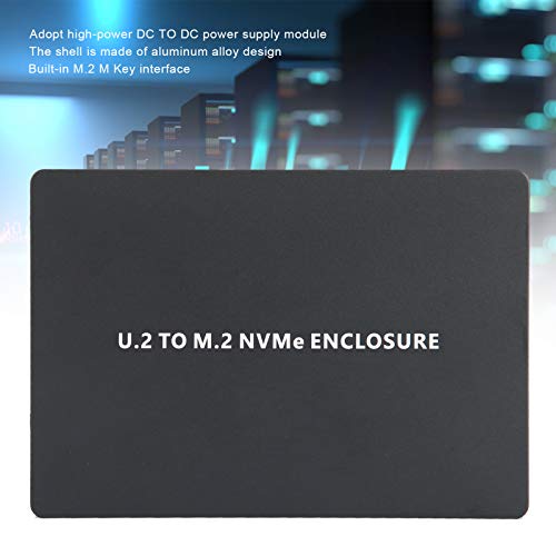 Caja externa para SSD NVMe M.2 a U.2 PCIe 3.0 aluminio miniatura 7