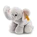 Produktbild Steiff Kuscheltier Benny Elefant, Süßes Stofftier mit Kunststoffaugen, Kinder, Jungen & Mädchen, Plüschtier 20 cm, Klein, Hellgrau, 084096