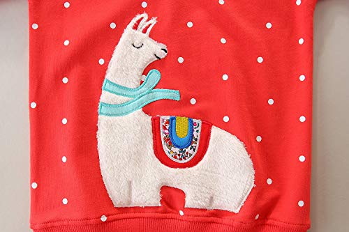 Image of Hongshilian Unisex Kids Cute Cartoon Cotton Sweater Shirt
