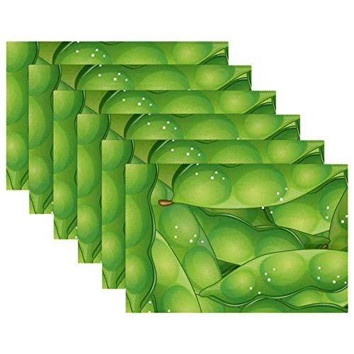 Sets de table antidérapants pour protéger la table du chaud, lot de 6