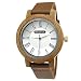 Produktbild Holzwerk Germany Handgefertigte Kleine Öko Damen-Uhr Natur Holz-Uhr Leder Armband-Uhr Analog Klassisch Quarz-Uhr Braun Gold Motiv Römische Ziffern Zahlen