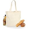Westford Mill Maxi Tote Shopper Bag - Reusable and Sustainable - Natural #1