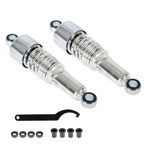 labwork 1Pair 10.5inch 267mm Rear Shocks Replacement for Sportster 883 1200 Sliver
