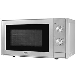 Beko MOC20100S Solo Microwave, 20 Litre, 700 W, Silver