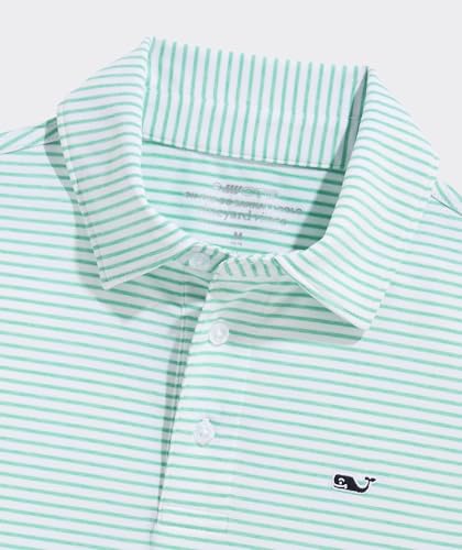 Image of Vineyard Vines Kids Bradley Stripe Sankaty Polo (Toddler /Little Kids /Big Kids)
