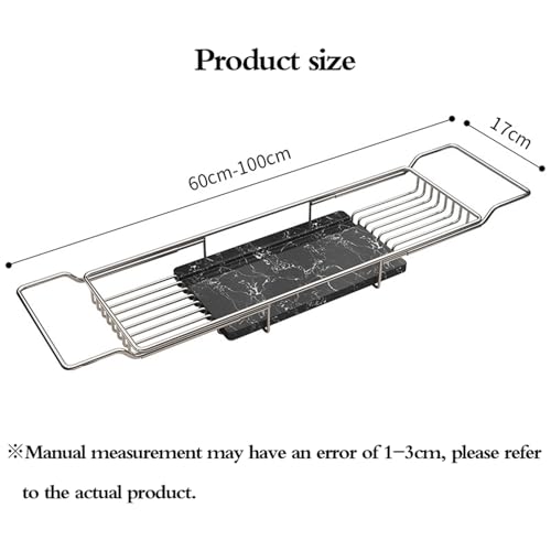 Plateau de baignoire réglable plastique : support de bain avec drainage - 3