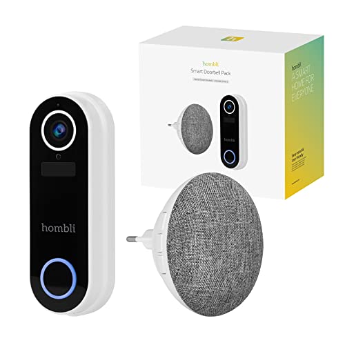 Sonnette interphone WiFi Hombli pour ne plus rater aucun colis