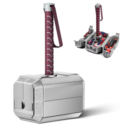 Hammer Tool Box Home Repair Tool Set Multifunctional Hand Hammer Tools Accessories Set for DIY and Car Repair Holiday Gift