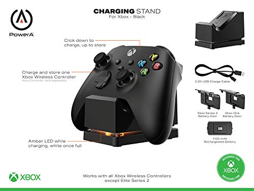 Image of PowerA Charging Stand for Xbox Series X|S - Black