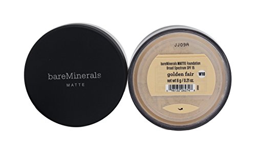 BareMinerals Matte SPF15 Foundation - Golden Fair ( W10 ) - Bare Escentuals - Powder - BareMinerals Matte SPF15 Foundation - 6g/0.21oz