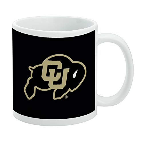University of Colorado Logo Ceramic Coffee Mug Gift Mugs for, 11oz, White
