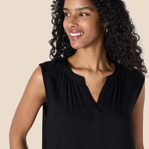 Amazon Essentials Women's Sleeveless Woven Shift Dress4