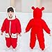 Mameluco con Capucha para Bebés Niños Niñas Traje de Nieve de Invierno...