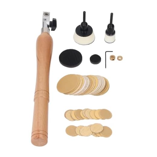 Ergonomic Bowl Sander Tool Kit for Woodworking