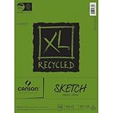 XL RECYCLED Sketch Pads [Set of 6] Größe: 22,9 x 30,5 cm