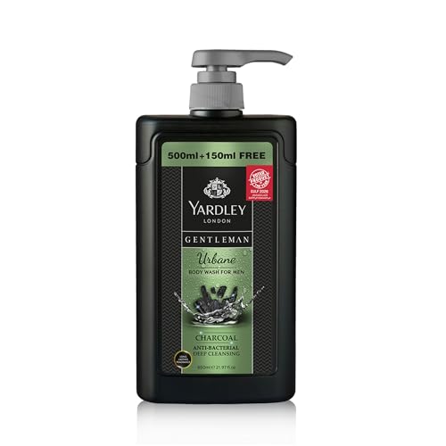 Yardley London Body Wash Gentleman Urbane For MenS Anti Bacterial Deep Cleansing 650 Ml