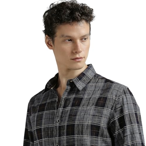 Image of Pepe Jeans Men's Regular Fit Full Sleeve Checkered Cotton Casual Shirt | Check Shirt for Man | Smart & Stylish | Multiple Styles | Mens Casual Shirts