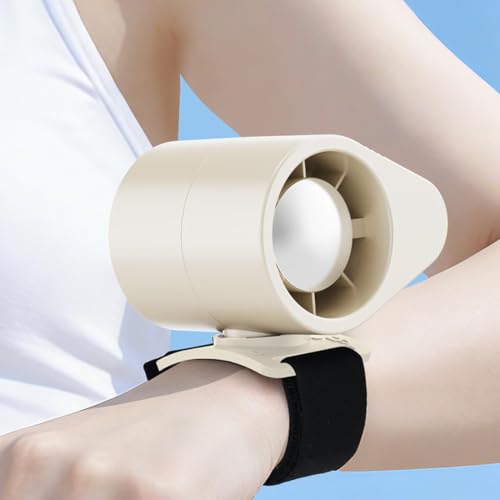 Ventilador portátil con clip y 4 velocidades para un aire fresco continuo 5