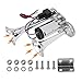 600DB Train Horn for Truck, Train Horns for Pickup Trucks, 12V Dual Trumpets Air Horn Kit, Boat Car Train Ship Van Speaker (Silver)