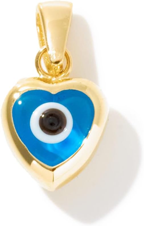 Gelin Evil Eye Charm Pendants in 14K Solid Gold