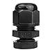Produktbild M12 Kabelverschraubung metrisch 4-8mm wasserdichte IP68 Nylon PA66 schwarz DGN 3039