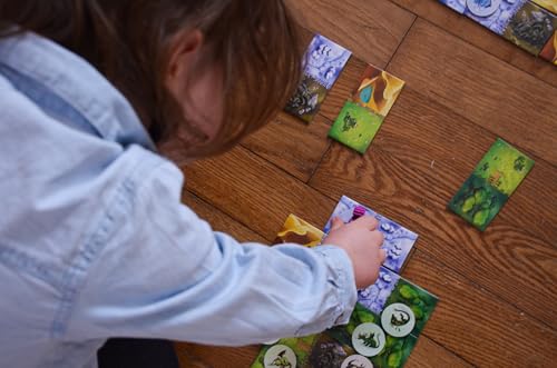 Image of Tabletop Strategy Game, My First Kingdomino, Fun Kids & Adults Family Fantasy Board Game, 2-4 Players, Ages 5+, Dragomino by Blue Orange Games