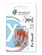 miradent Pic-Brush® Interdentalbürste konisch orange 2,5-5,0 mm bewährte Aufsteckfunktion 6 Stück | optimal gründliche Reinigung der Zahnzwischenräume, Brackets, Zahnspangen, Brücken