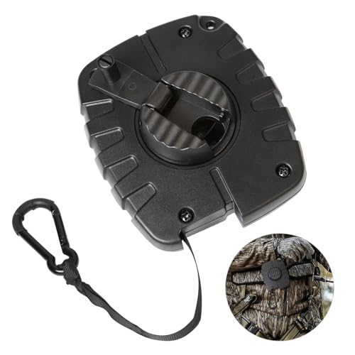 Tomaki Retractable Bow Hoist, 29.5FT Bow & Gear Hoist for Tree Stand, Bow Rope with Crank Handle for Easy Rope Rewinding, Premium Gear Rope, Must Have Accessories for Tree Stand Climbing Safety by Tomaki - Used condition - US$18.99
