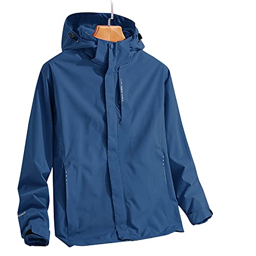 Invaxe アウトドアジャケット 3 in 1 ジャケット 防水透湿ジャケット 防風 アウトドア タクティカル ソフト...