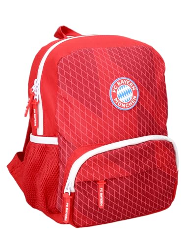FC Bayern München I Kindergartenrucksack I Kinderrucksack I Unisex I Rot I Füllmenge 5 Liter